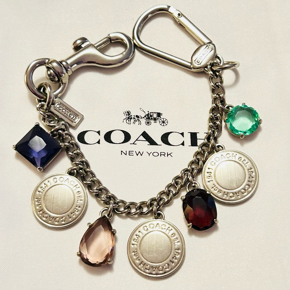 💰SOLD💰VERY RARE Coach 1941 Swag Bag Charm/ Keychain/ Bracelet - Picture 1 of 13